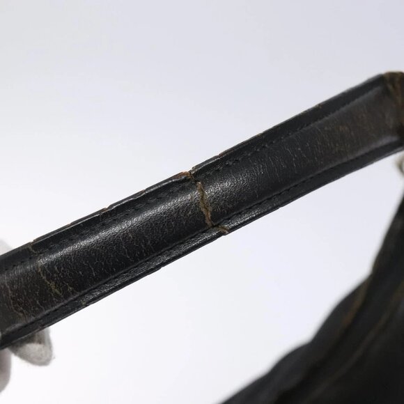 GUCCI Shoulder Bag Nylon Black Silver 001 1955 Auth - Picture 5 of 16